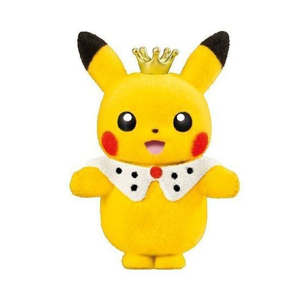 Figure Pokemon Poke-mofu Doll - King Pikachu