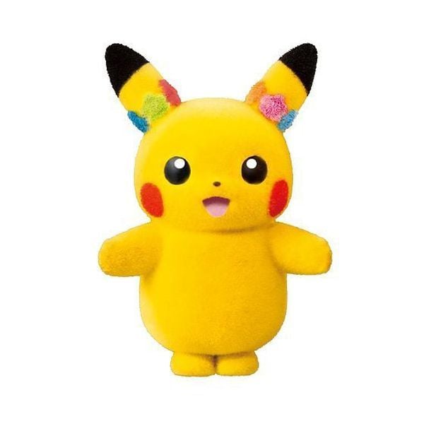 Figure Pokemon Poke-mofu Doll - Pikachu (Female)