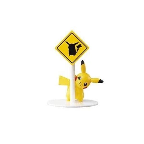  Pokemon Road Sign - Pikachu 