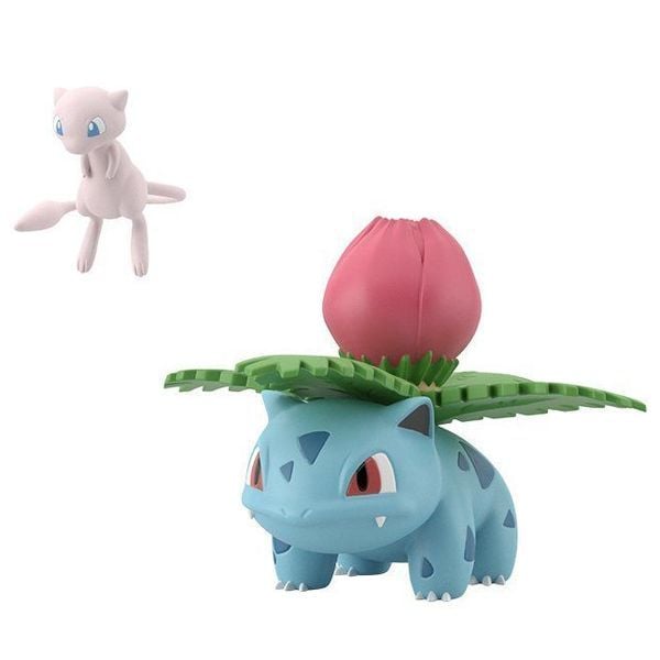 Figure Pokemon Scale World Kanto - Mew & Ivysaur siêu đẹp