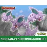  Pokemon Scale World Kanto Region Nidoran & Nidorino & Nidoking 