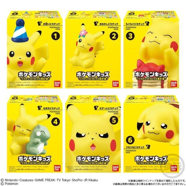 Pokemon Kids Pikachu Pika Pika Assembly siêu dễ thương