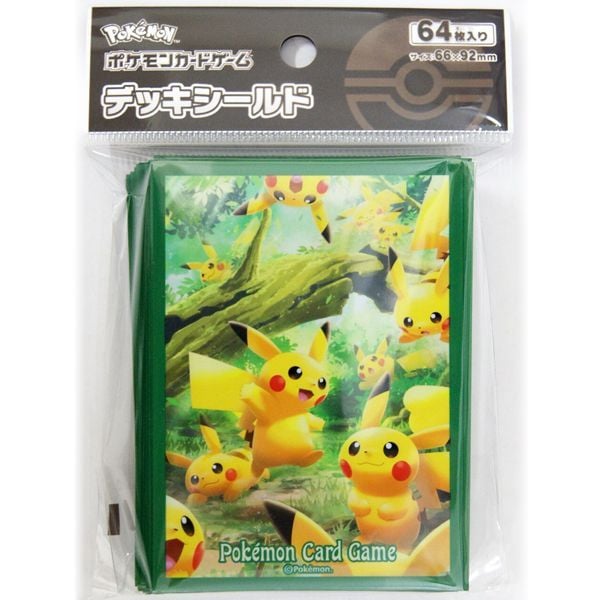Sleeves bọc bài Pokemon Pikachu Forest chính hãng