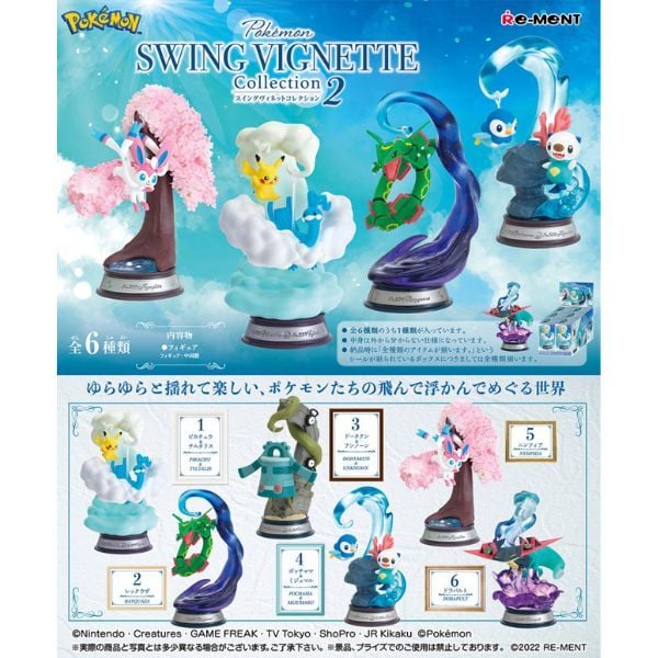 Pokemon Swing Vignette Collection 2 chính hãng Re-ment