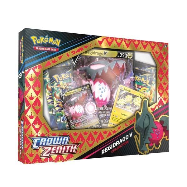 Bài Pokemon TCG Crown Zenith Collection Regidrago V real