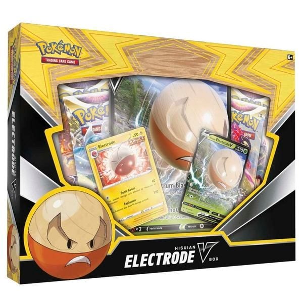 bài Pokemon TCG Hisuian Electrode V Box chính hãng