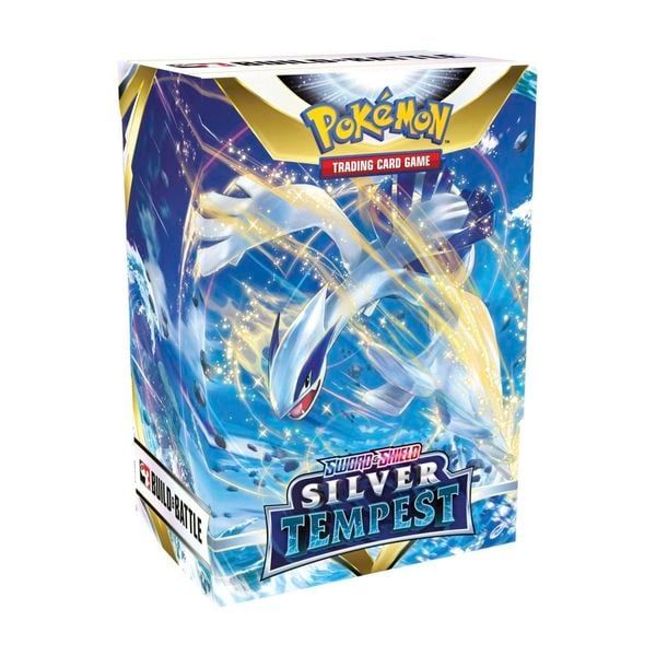 Bộ bài Pokemon TCG Silver Tempest Build & Battle Box real