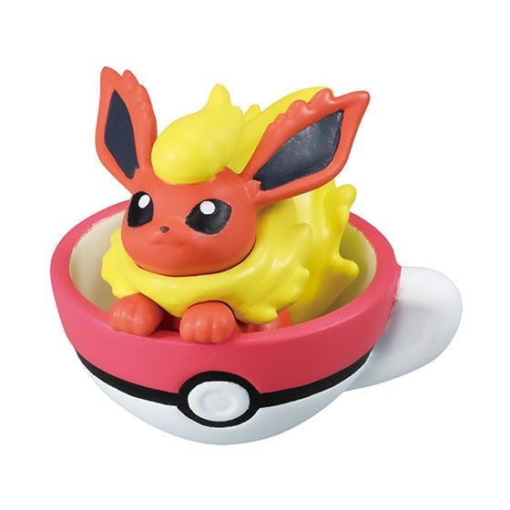 figure Pokemon Tea Cup Time Mascot 5 - Flareon
