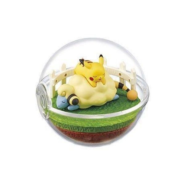  Pokemon Terrarium Collection 4 - Mareep & Pikachu (Merriep & Pikachu) 