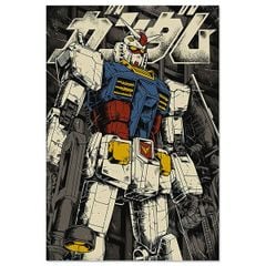 Poster tranh anime game cao cấp Gundam Vol 1