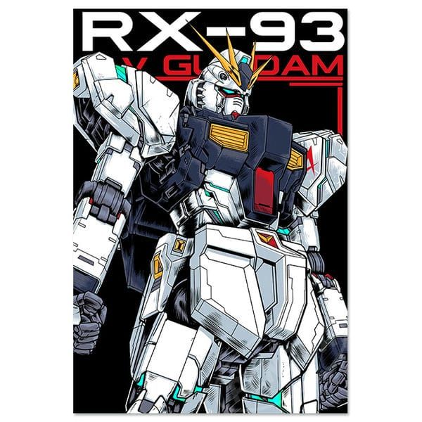 Poster tranh anime game cao cấp Gundam Vol 1 RX-78-2