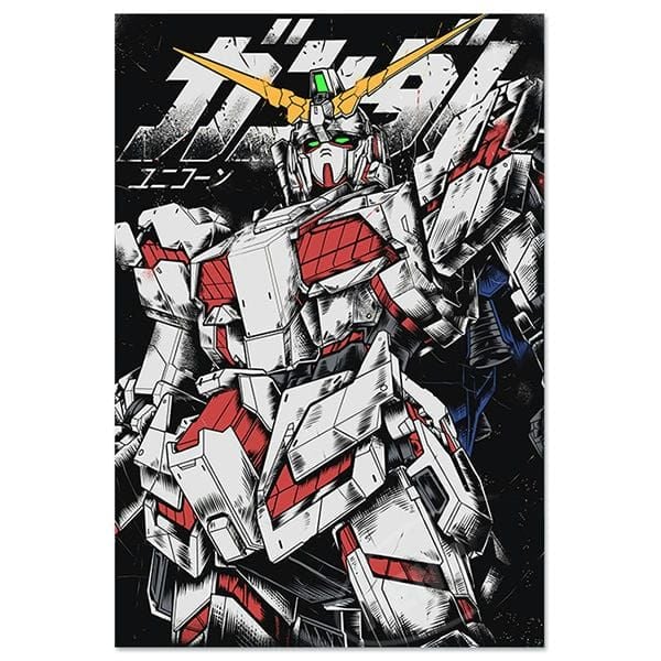  Poster tranh anime game cao cấp Gundam Vol 1 