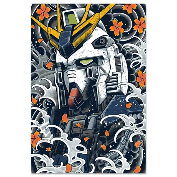 Poster tranh anime game cao cấp Gundam Vol 3 RX-78-2