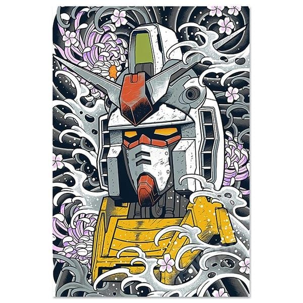  Poster tranh anime game cao cấp Gundam Vol 3 