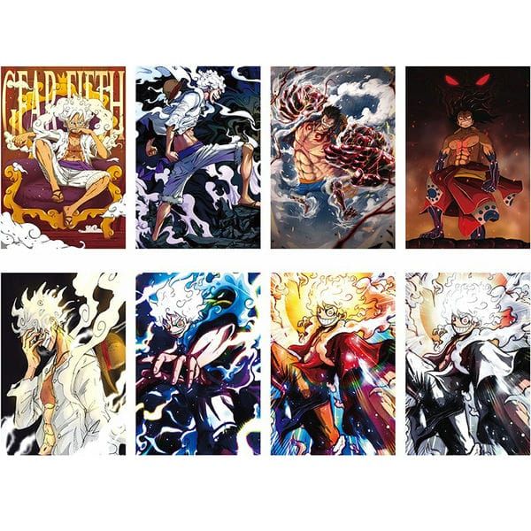  Poster tranh anime game cao cấp One Piece 