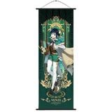  Poster vải tranh cuộn anime game Genshin Impact Vol 2 
