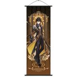  Poster vải tranh cuộn anime game Genshin Impact Vol 2 