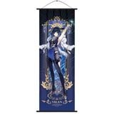  Poster vải tranh cuộn anime game Genshin Impact Vol 4 