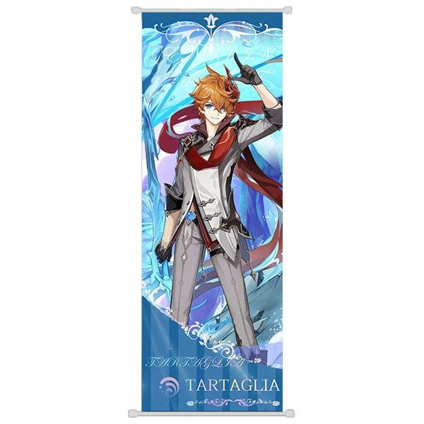  Poster vải tranh cuộn anime game Genshin Impact Vol 5 