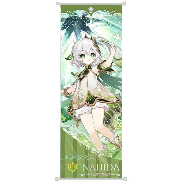  Poster vải tranh cuộn anime game Genshin Impact Vol 8 