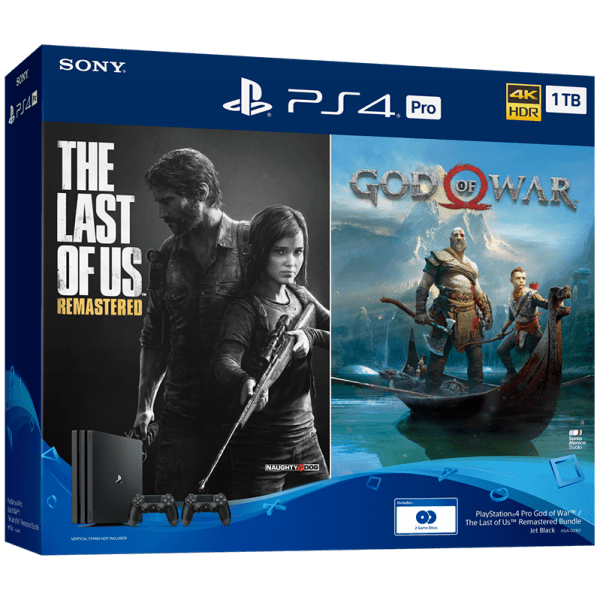  PLAYSTATION 4 PRO GAME BUNDLE - CUH-7218 - 1TB (JET BLACK) - CHÍNH HÃNG SONY VIỆT NAM 