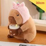 Gấu bông chuột lang nước Capybara 30cm đáng yêu 