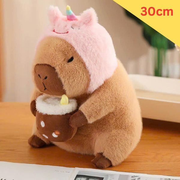  Gấu bông chuột lang nước Capybara 30cm đáng yêu 