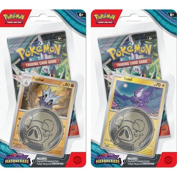 Pokemon TCG SV06 Twilight Masquerade Checklane Blister tiếng Anh mở ra nhiều thẻ bài độc đáo, nâng cao trải nghiệm chơi TCG