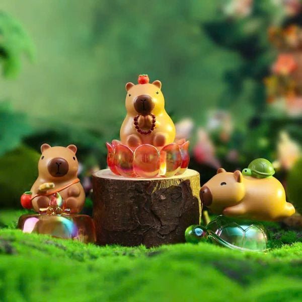  Hộp Mù Capybara Chill Chill Tịnh Tâm Blind Box 