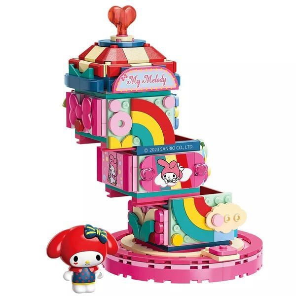  Mô hình Keeppley Hộp Ảo Thuật Rạp Xiếc My Melody K20824 