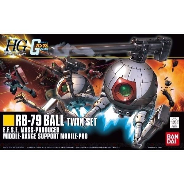  RB-79 BALL TWIN SET (HGUC - 1/144) 