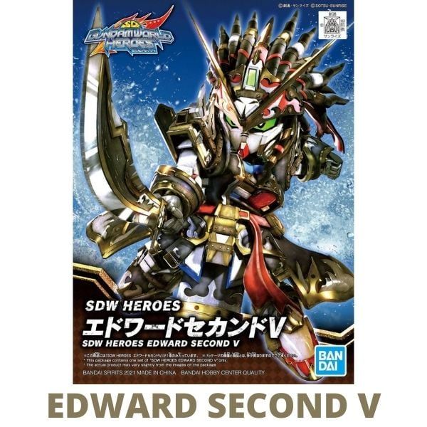  SD Edward Second V - Edward Teach - SD Gundam World Heroes 