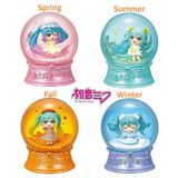  Hatsune Miku Series Scenery Dome - The Story of the Seasons Playing Blind Box - Mô hình chính hãng Re-Ment 