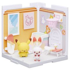 Pokemon Pokepeace House Studio Scorbunny & Pikachu