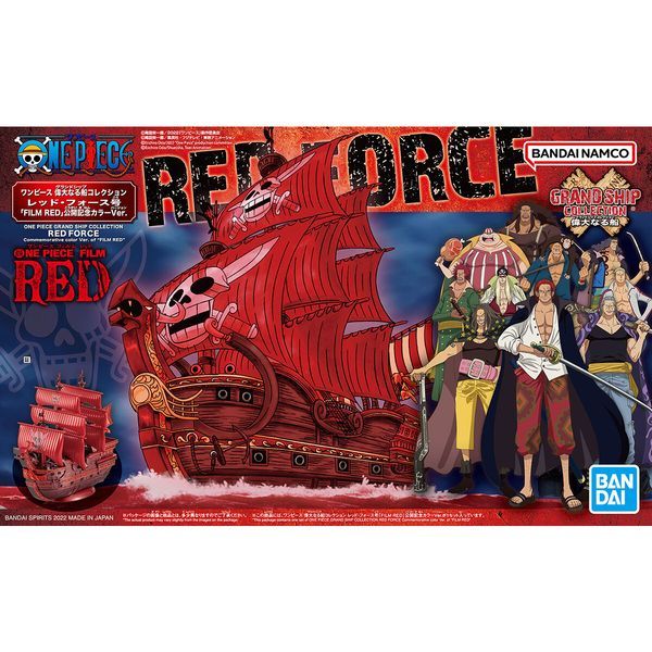  Red Force One Piece Film Red ver. - One Piece Grand Ship Collection 