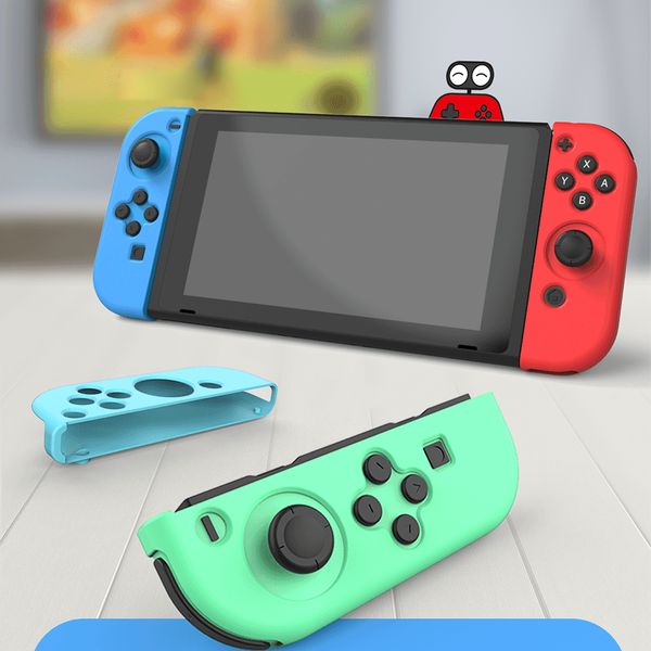 Case Ốp Silicon JoyCon Nintendo Switch IINE Neon Red Blue