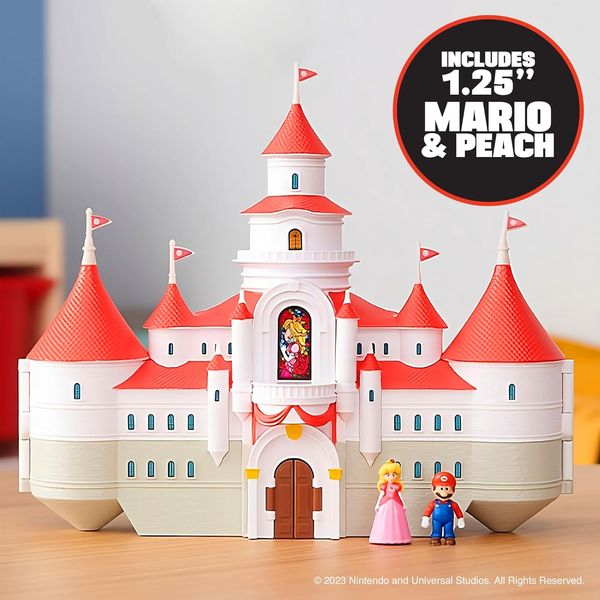 Đồ chơi Super Mario Bros Movie Mushroom Kingdom Castle Playset