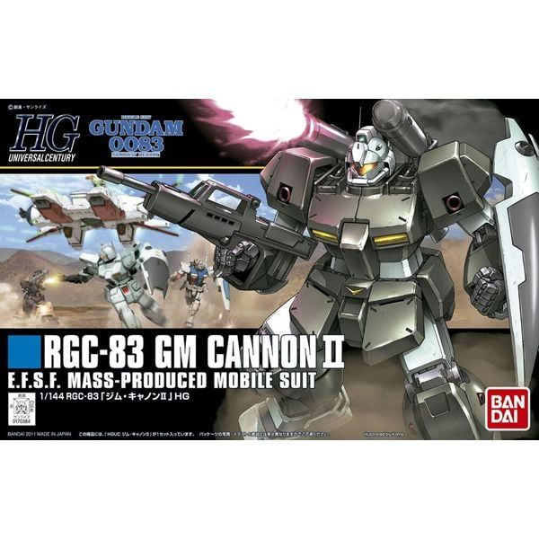  RGC-83 GM Cannon II - HGUC - 1/144 - Mô hình Gundam chính hãng Bandai 