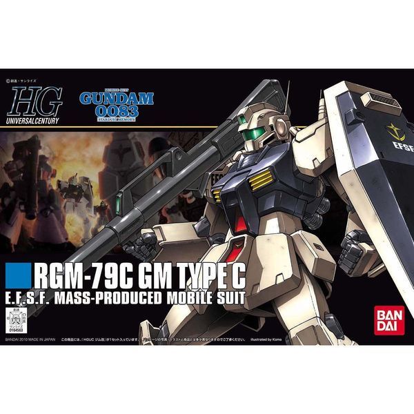  RGM-79C GM Type C - HGUC - 1/144 - Mô hình Gundam chính hãng Bandai 