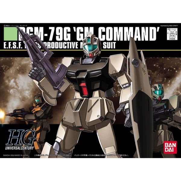  RGM-79G GM Command - HGUC 1/144 - Mô hình Gundam chính hãng Bandai 