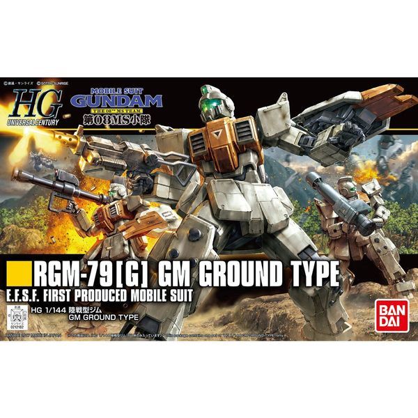 RGM-79[G] GM Ground Type - HGUC 1/144 - Mô hình Gundam chính hãng Bandai