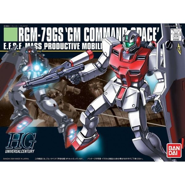 RGM-79GS GM Command Space HGUC 1/144 Mô hình Gundam chính hãng Bandai