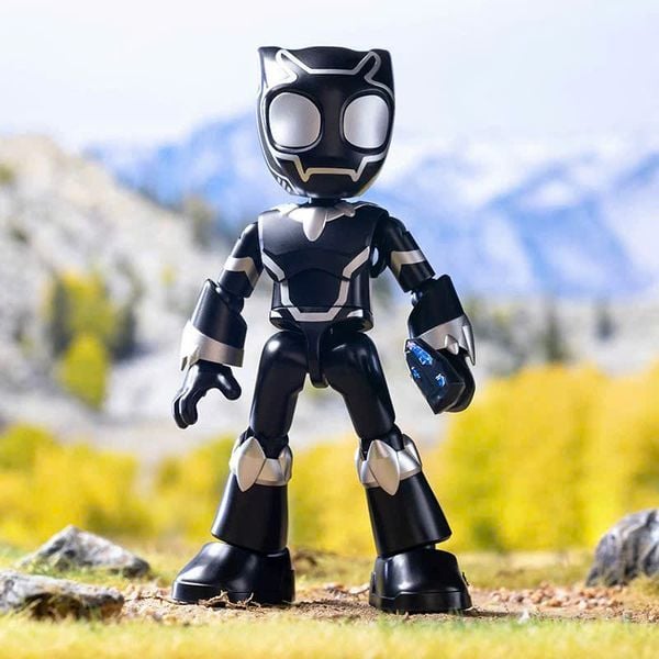  Spidey Amazing Friends Black Panther T'Challa Model Kit Blokees 74816 