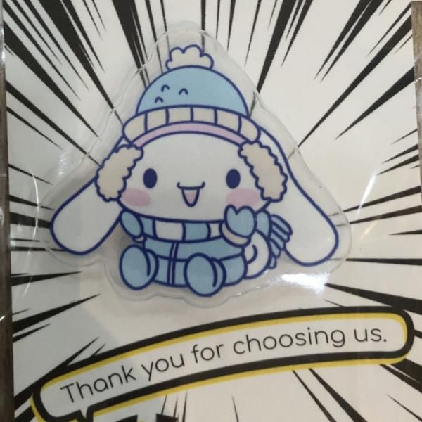 Huy hiệu acrylic Sanrio Cinnamoroll 