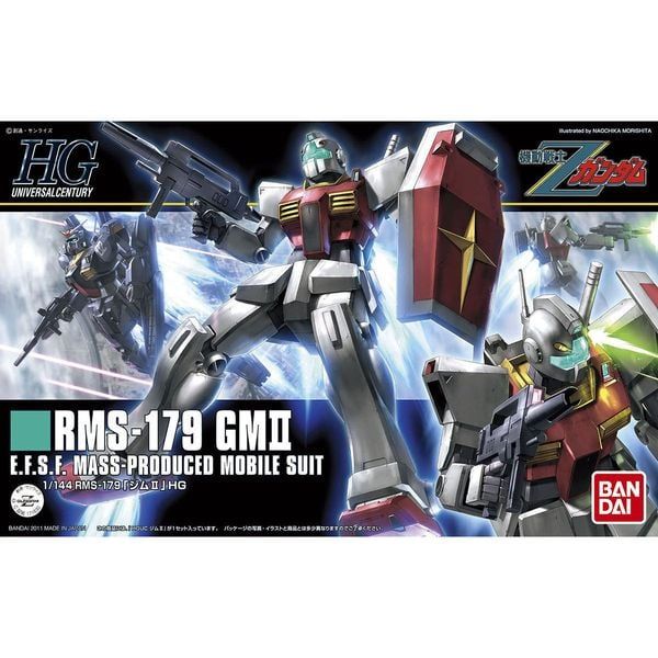  RMS-179 GM II - HGUC 1/144 - Mô hình Gundam chính hãng Bandai 
