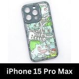  Ốp lưng Pokemon Bulbasaur cao cấp cho iPhone 15/Plus/Pro/Pro Max 