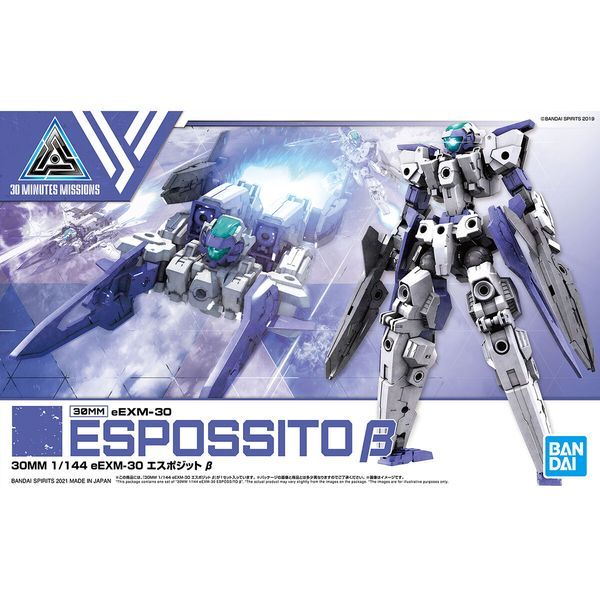 robot eEXM-30 Espossito Beta 30MM bandai chính hãng