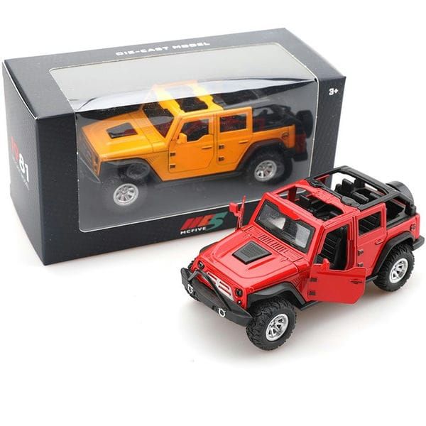 Mô hình xe Rubicon Jeep kim loại 1-36 dây cót MC5 nhiều mẫu mã màu sắc đa dạng giá tốt