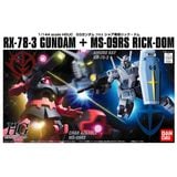  RX-78-3 Gundam VS MS-09RS Rick-Dom Set - HGUC 1/144 - Gunpla chính hãng Bandai 