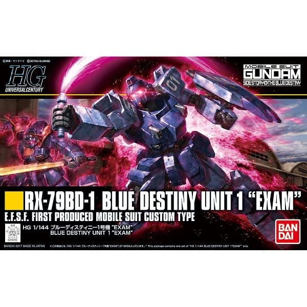 RX-79BD-1 Blue Destiny Unit 1 Exam chính hãng Bandai